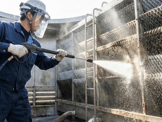 クーリングタワー 清掃