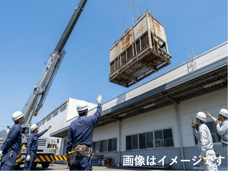機器手配から工事、フロン回収まで。全国対応のワンストップ施工体制
